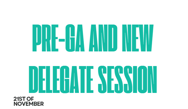 Pre-GA and new delegate session